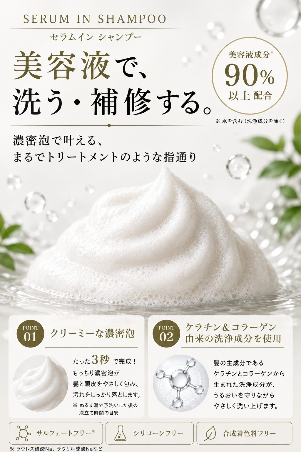 ヘアセオリーラボ セラムイン シャンプー ＆ トリートメント セット 各