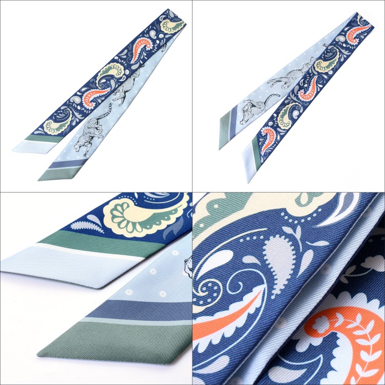 HERMES [化粧箱付属] Hermes エルメス ツイリー スカーフ 高級