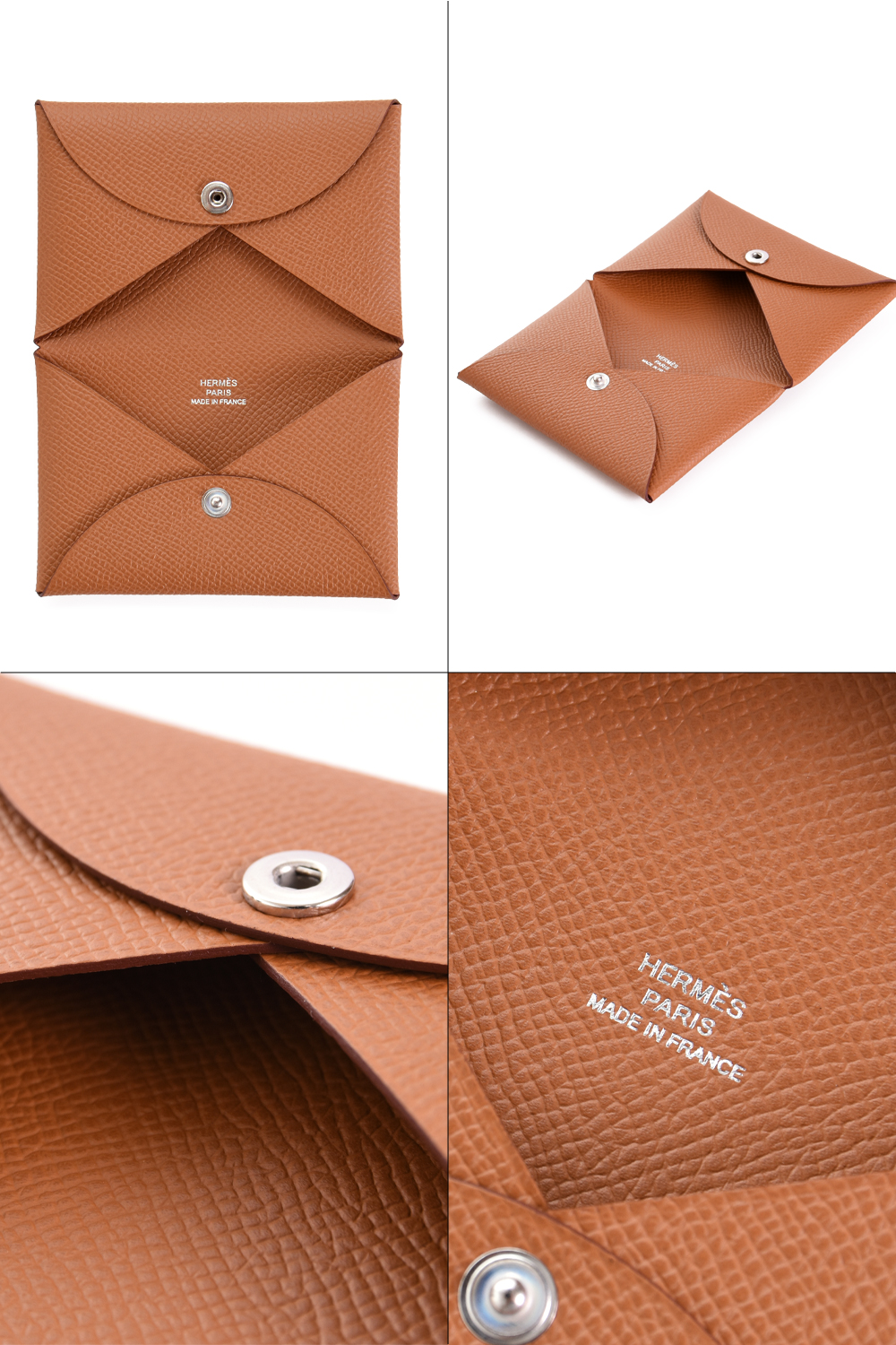 HERMES（エルメス） カルヴィ デュオ コインケース 小銭入れ メンズ