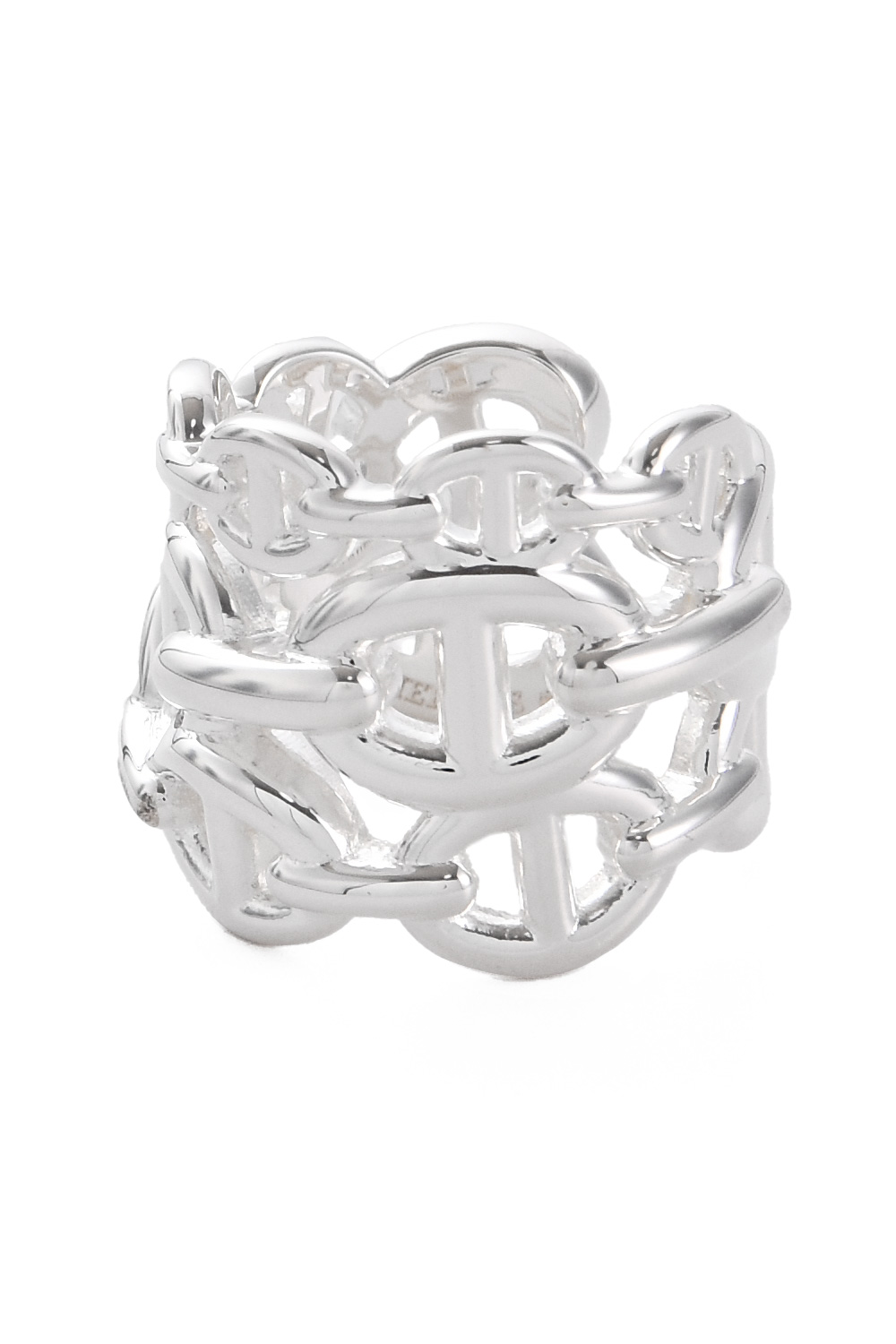 HERMES エルメス シェーヌダンクル アンシェーヌリング ラージモデル