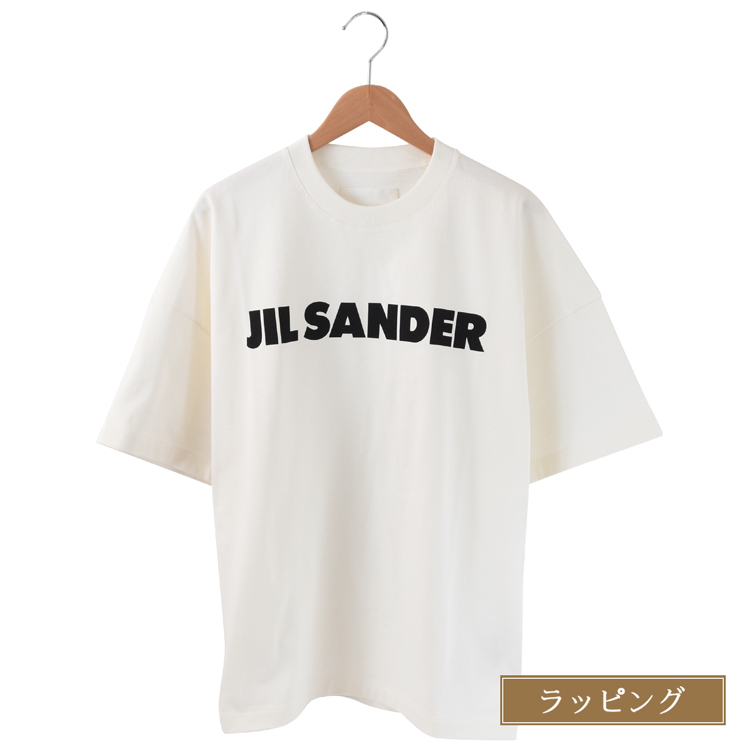 JIL SANDER プリントTシャツ Mサイズ ホワイト Jil Sander ロゴ Tシャツ | ホワイト | FARFETCH JP