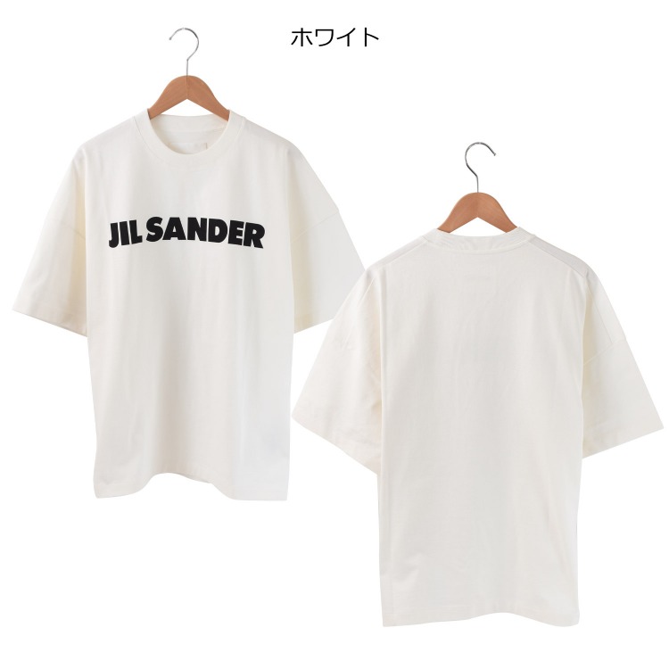 JIL SANDER ロゴ Tシャツ オーバーサイズ J21GC0001-J45148-102 330219203_6.jpg
