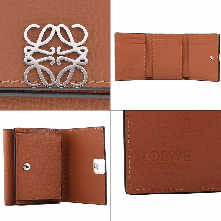 LOEWE（ロエベ） [ラッピング済] 財布 三つ折り コンパクト ジップ