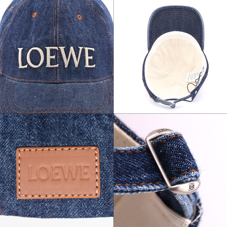 LOEWE ロエベ キャップ デニム K820358X49-8798 レディース