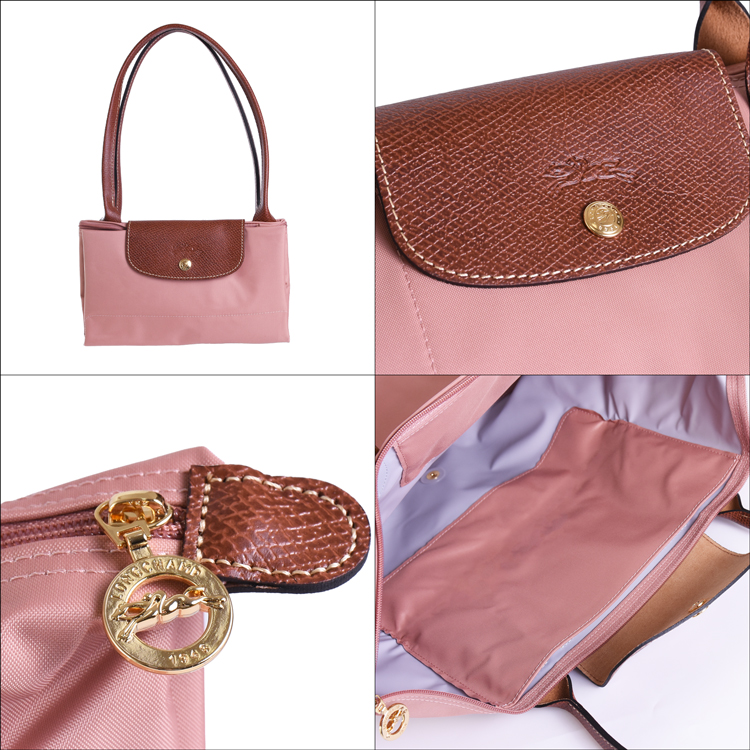 ル プリアージュ LONGCHAMP ロンシャン バッグ 鞄 正規品 グリーン L