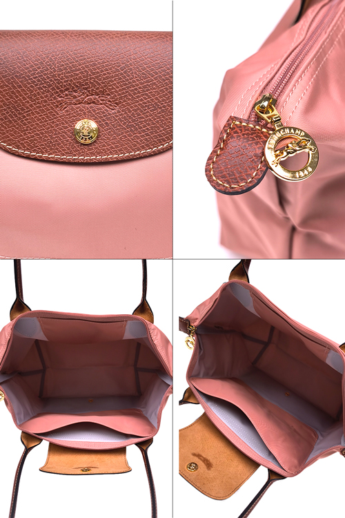 ル プリアージュ LONGCHAMP ロンシャン バッグ 鞄 グリーン Mサイズ