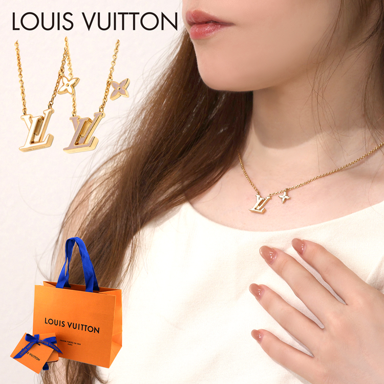 Yahoo! Yahoo!ショッピング(ヤフー ショッピング)ルイヴィトン ネックレス・LV アイコニック エナメル M01092 M02146 Luis Vuitton ゴールド チェーン レディース 女性用 プレゼント 高級 イニシャル