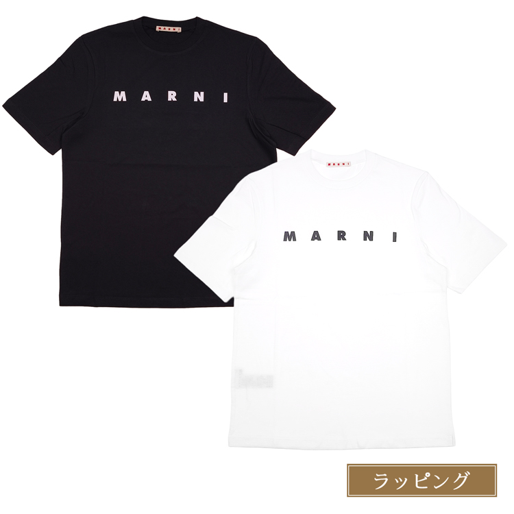 大人もOK！ Marni マルニ キッズ ロゴ クルーネック 半袖 Tシャツ MARNI（マルニ） MARNI KIDS キッズ Tシャツ 大人もOK ロゴT
