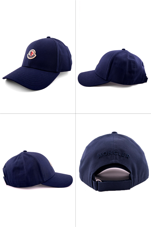 MONCLER（モンクレール） ロゴパッチ キャップ 帽子 3B000.43 04863