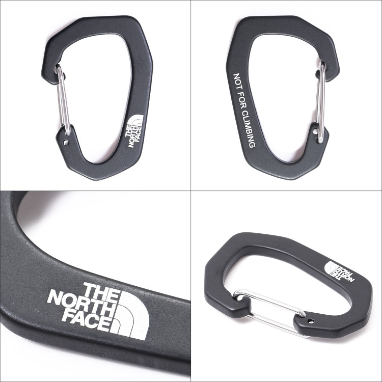 THE NORTH FACE ノースフェイス アルミ カラビナ NA5MP54 ロゴ