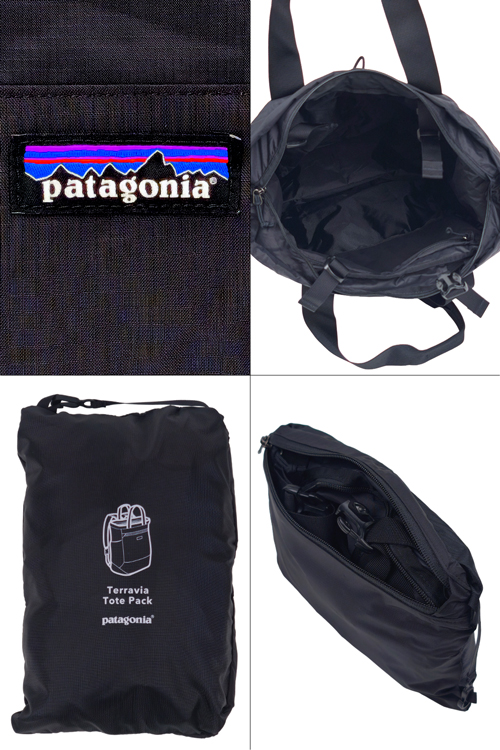 パタゴニア テラヴィア トート パック 24L ブラックホール トート patagonia(パタゴニア)｜【UNISEX】テラヴィアトートパック 24L