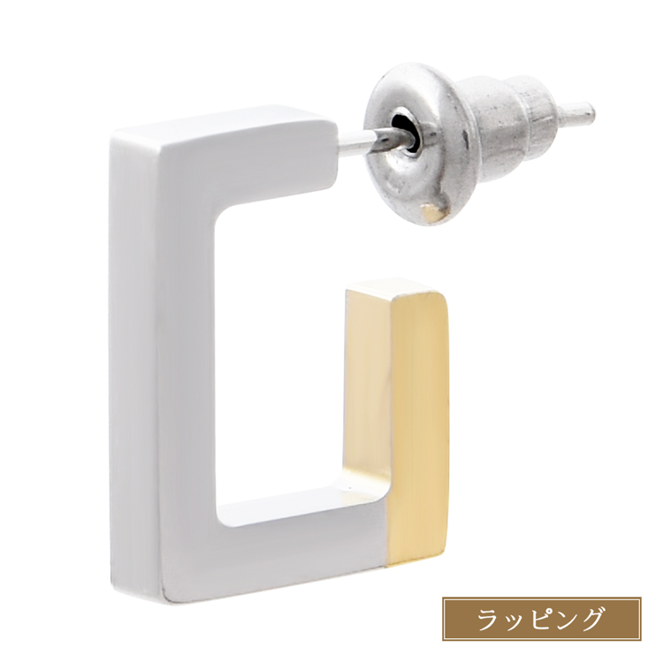 Yahoo! Yahoo!ショッピング(ヤフー ショッピング)Paul Smith ポールスミス Square Shape シングルピアス