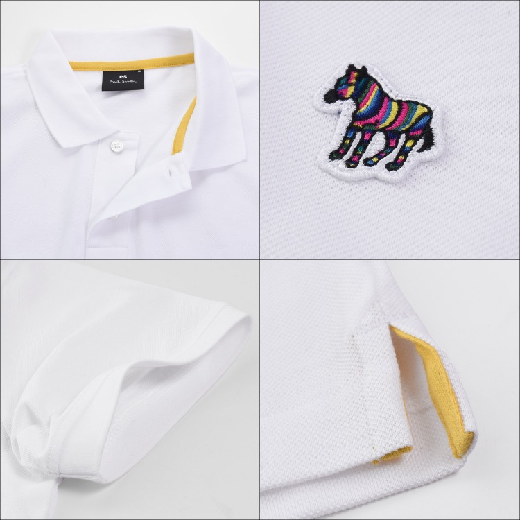 paul smith(ポールスミス)ゼブラワッペン ポロシャツM Paul Smith ポールスミス ゼブラワッペン ポロシャツ : ティー