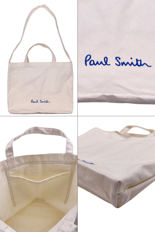 Paul Smith メンズトートバッグ（色：ベージュ系）｜バッグ