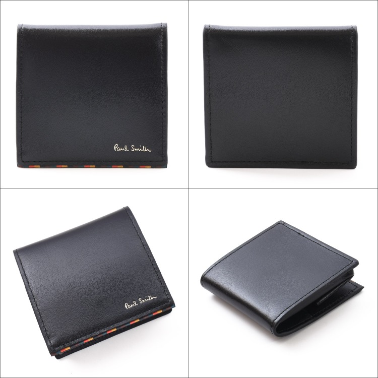 Paul Smith ポールスミス キーケース レザーブライトストライプ