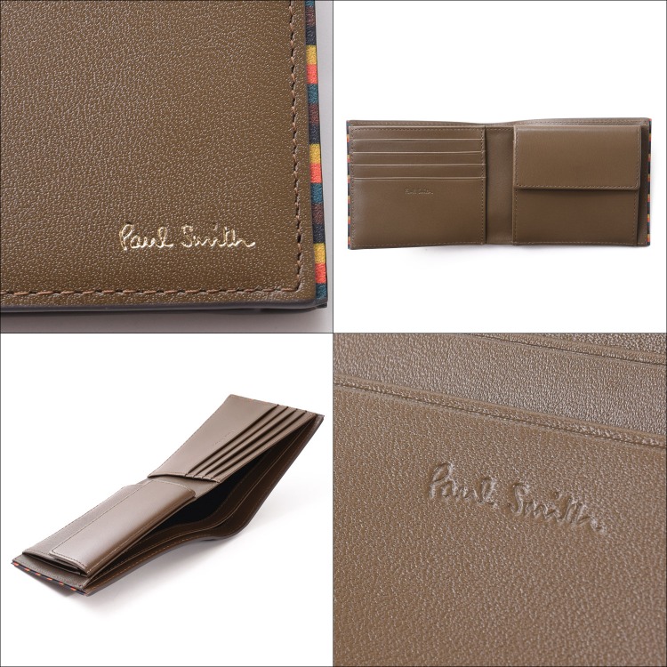 Paul Smith（ポール・スミス） 【名入れ】ポールスミス 財布 2つ折り