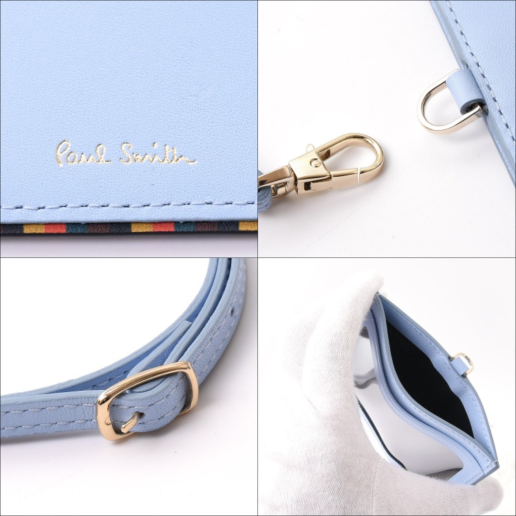 Paul Smith 【名入れ】ポールスミス 定期入れ パスケース