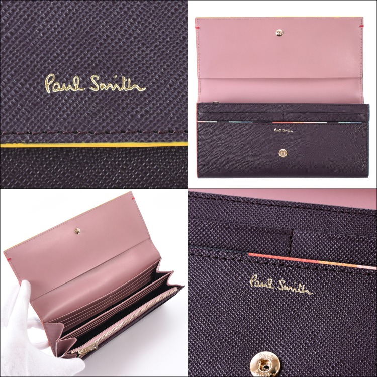 ポールスミス Paul Smith 財布 長財布 ロングウォレット カラード