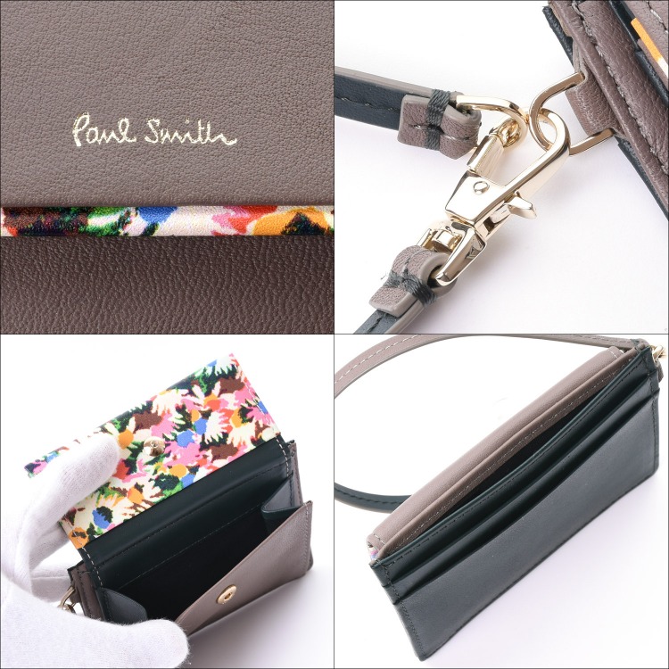 【Paul Smith】マーガレットプリントトリム パスケース レザー Paul Smith｜マーガレットプリントトリム パスケース | Rakuten