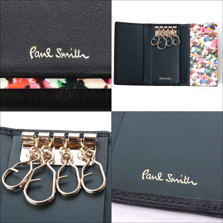 ポールスミス Paul Smith キーケース 4連キーケース マーガレット