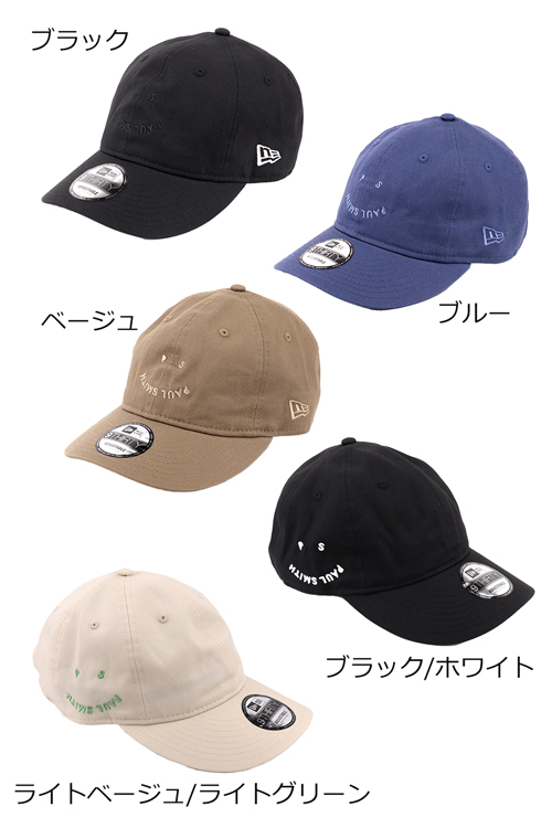 Paul Smith ポールスミス PS Happy + New Era 9THIRTYキャップ