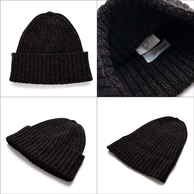 90s paul smith ニットキャップとレザージャケット Paul Smith（ポールスミス）の「ゼブラ ニットキャップ（ニット