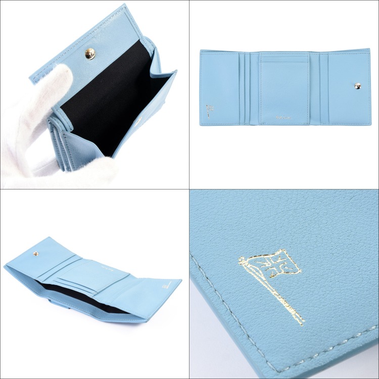 Paul Smith（ポール・スミス） ソフティパデッド 3つ折り財布 : ティー