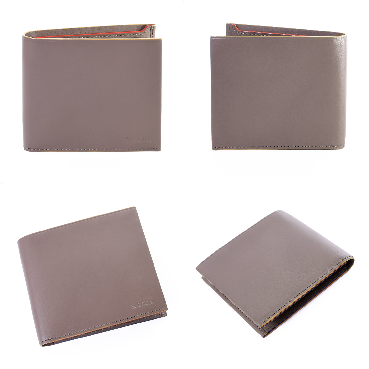 Paul Smith ポールスミス 財布 ストライプカラードエッジ 二