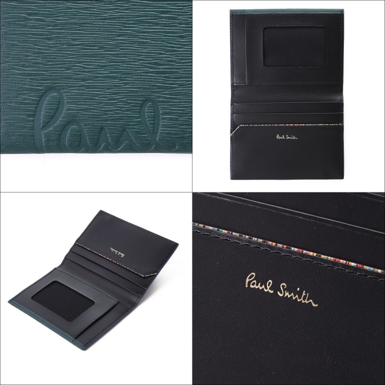 Paul Smith（ポール・スミス） 【名入れ】Paul Smith 定期入れ