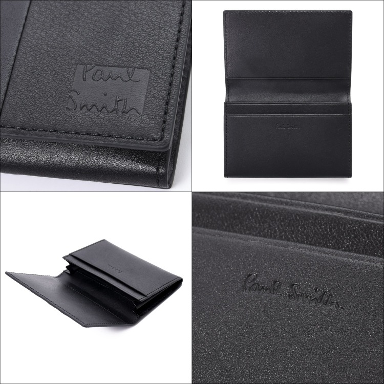Paul Smith 名刺入れ 黒 レザー ステッチ入り 楽天市場】【正規品・名入れ特典・無料ラッピング】ポールスミス