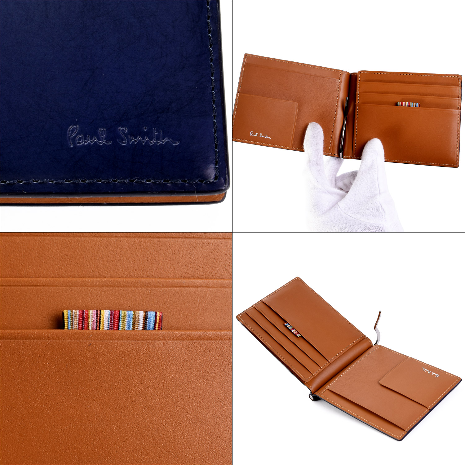 Paul Smith（ポール・スミス） ブラシペインテッド 札入れ