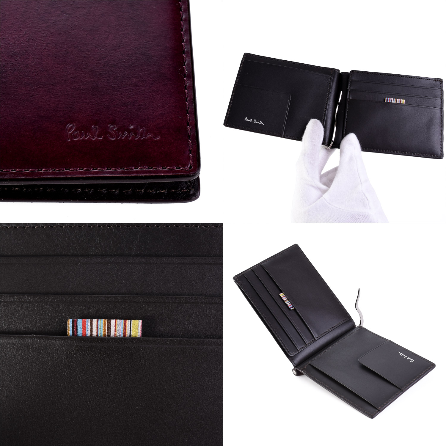 Paul Smith（ポール・スミス） ブラシペインテッド 札入れ