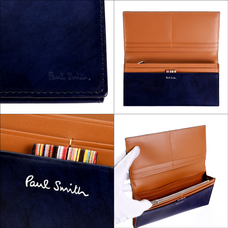 Paul Smith（ポール・スミス） 長財布 ブラシペインテッド 財布