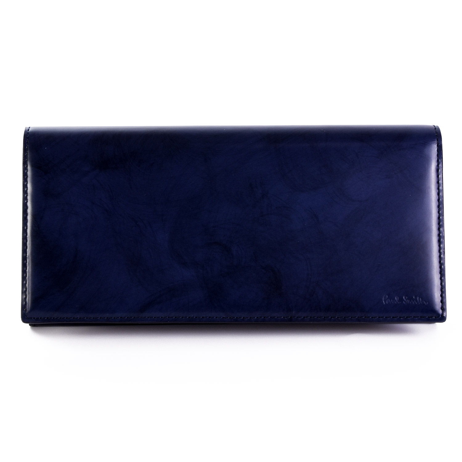 未使用　PaulSmith ポールスミス　レザー長財布　ブルー Paul Smith（ポール・スミス） 未使用 長財布 レザー ブルー マルチ