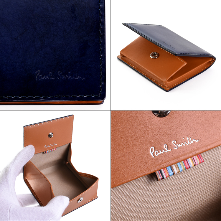 Paul Smith（ポール・スミス） ブラシペインテッド コインケース 小銭
