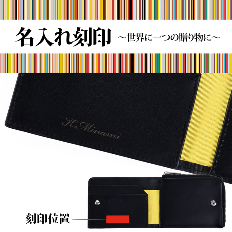 Paul Smith（ポール・スミス） 財布 グレインレザー 2つ折り財布 二