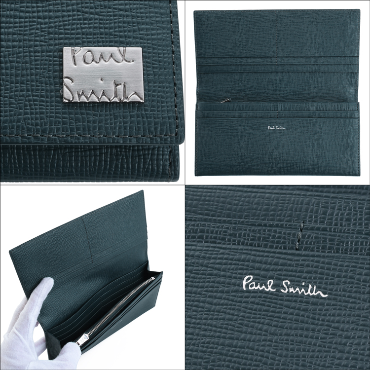 Paul Smith（ポール・スミス） 【名入れ】 メタルクロップドロゴ 長
