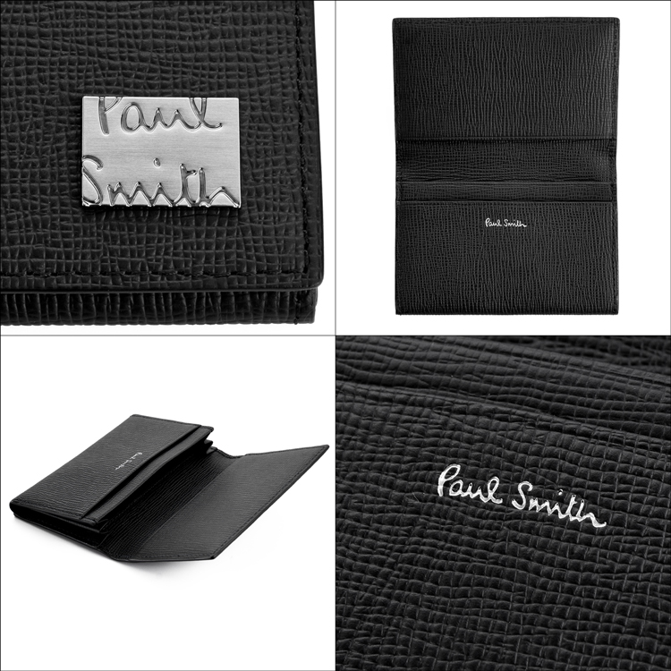 Paul Smith（ポール・スミス） 【名入れ】 メタルクロップドロゴ 名刺