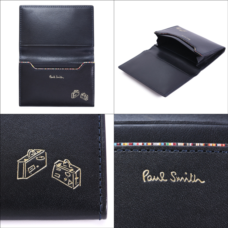 Paul Smith（ポール・スミス） 名刺入れ メンズ ベジタン SS26 553440