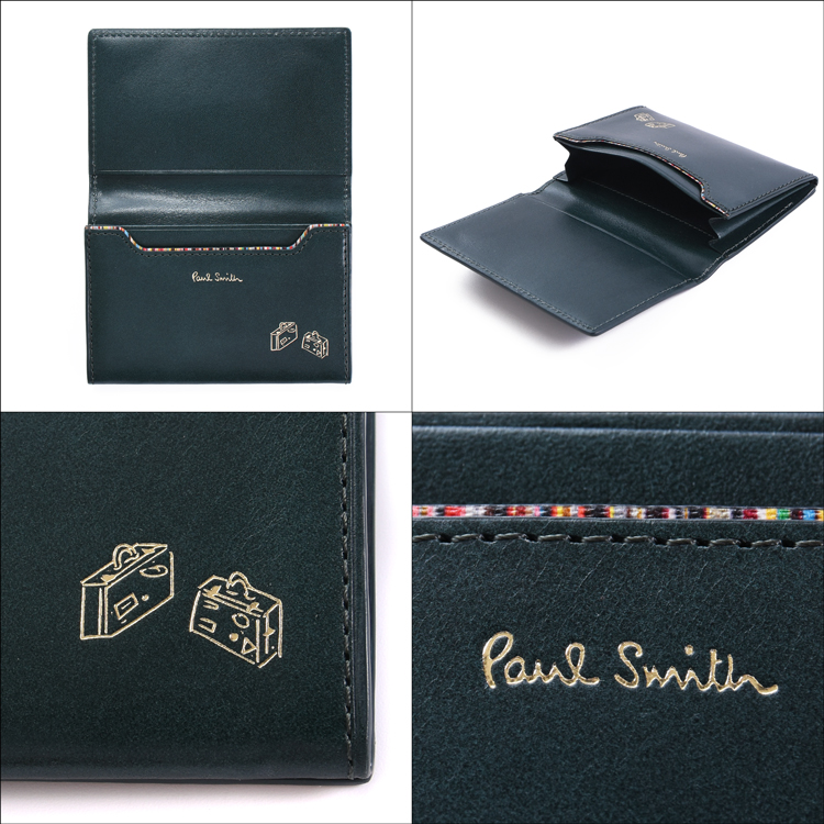 Paul Smith（ポール・スミス） 名刺入れ メンズ ベジタン SS26 553440