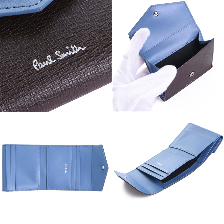 Paul Smith(ポール・スミス) 二つ折り財布 メンズ カラーブロック Paul Smith(ポール・スミス) 二つ折り財布 メンズ カラーブロック