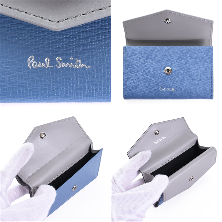 Paul Smith（ポール・スミス） 名刺入れ メンズ カラーブロック SS26