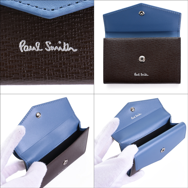 Paul Smith（ポール・スミス） 名刺入れ メンズ カラーブロック SS26