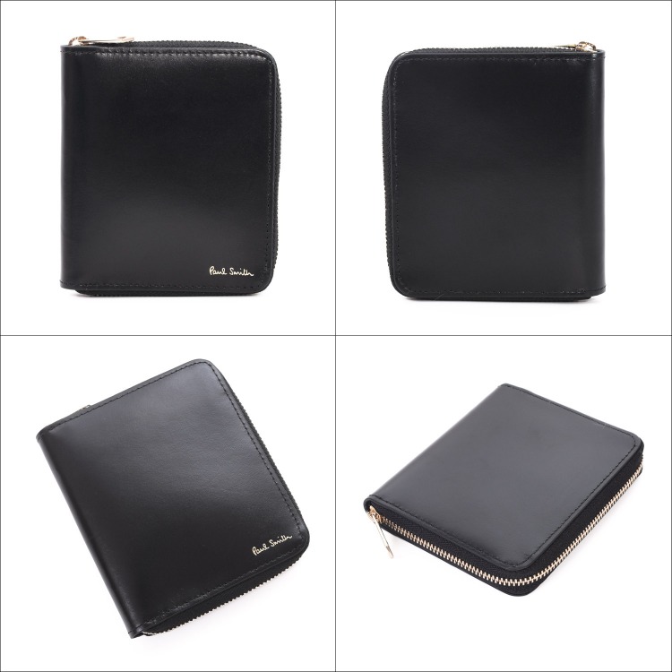 Paul Smith ポールスミス レザーリュクスシャイン ラウンド