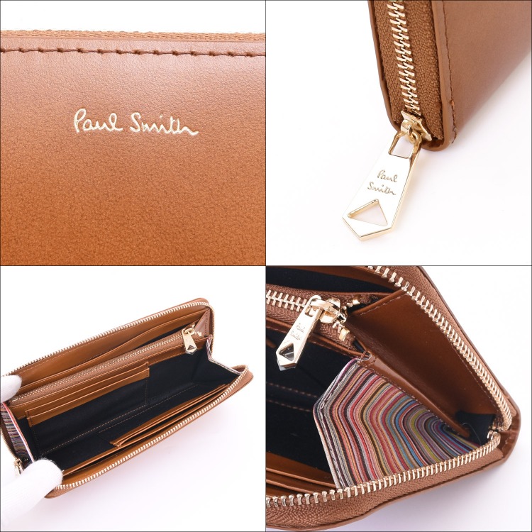 ポールスミス Paul Smith レザーリュクスシャイン ラウンドジップ 長財布 レザー 小銭入れ 牛革 名入れ ウォレット メンズ プレゼント  843420 P566 : paul-p566 : ティーブランド - 通販 - Yahoo!ショッピング