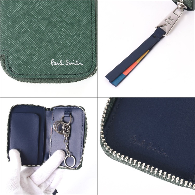 Paul Smith ポールスミス スマートキー カードケース ブライト