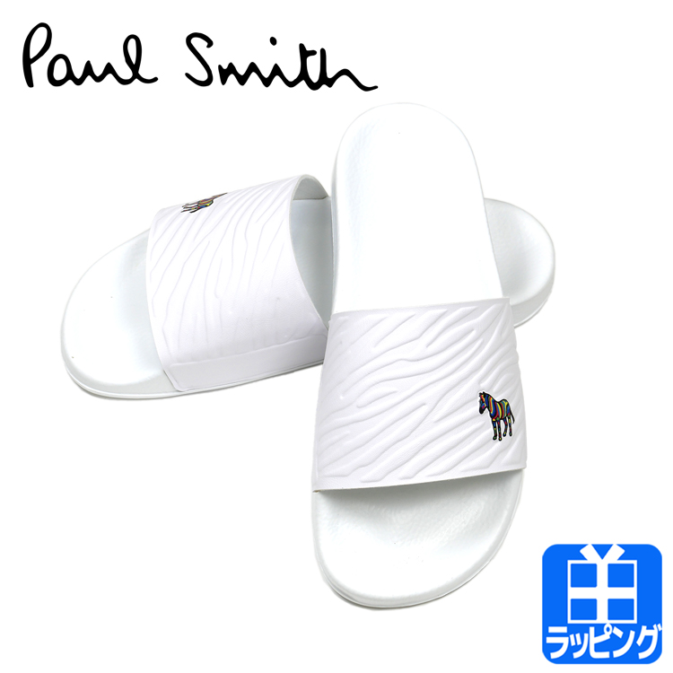 ポールスミス Paul Smith ゼブラ シャワーサンダル 883873 W411 メンズ スリッパ ブランド フラット 馬 ロゴ プレゼント ギフト