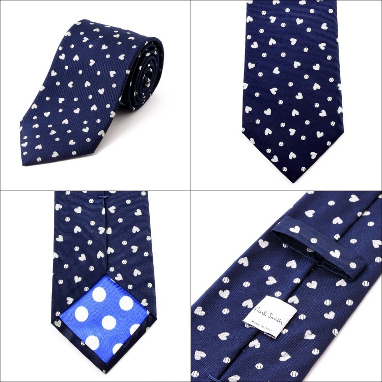 Paul Smith ポールスミス ネクタイ 名入れ 刺繍 ハート ドット シルク ブランドネクタイ おしゃれ 0TIEX-ALU3 ALU420  ALU543 ALU10 : ティーブランド - 通販 - Yahoo!ショッピング