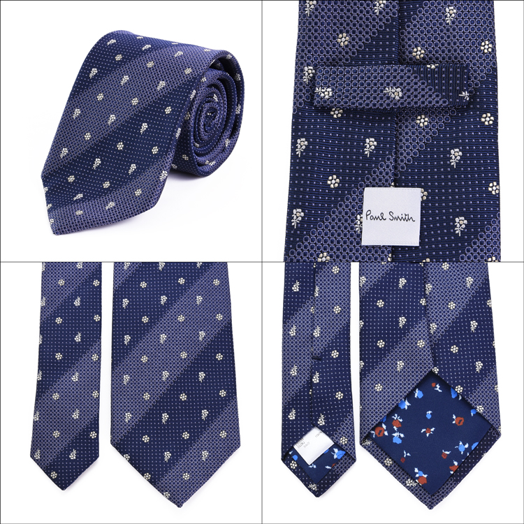 Paul Smith（ポール・スミス） ミックスパターン タイ ネクタイ 花柄
