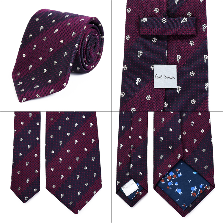 Paul Smith ポールスミス ネクタイ 花柄 Paul Smith ポールスミス ネクタイ 花柄 フラワー 光沢 - メルカリ
